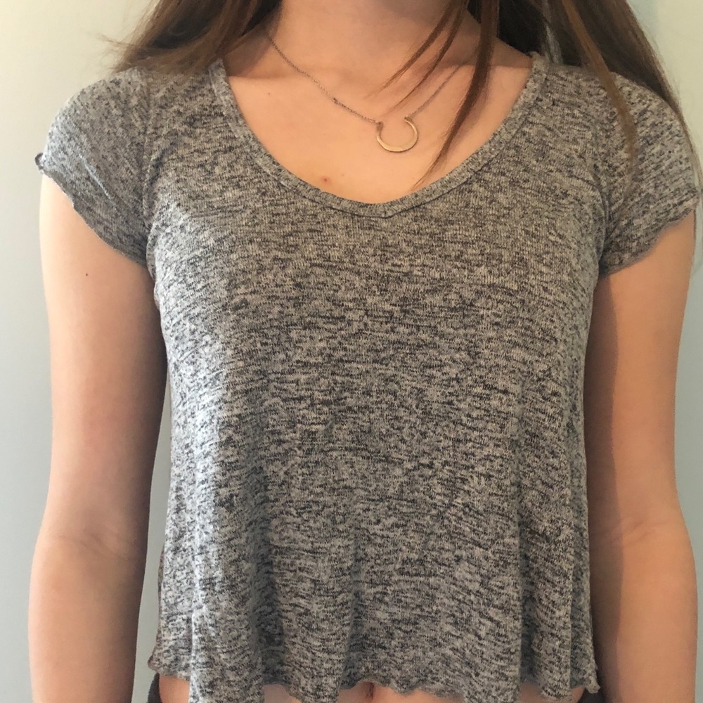 Marked Grey Hollister XS T Shirt